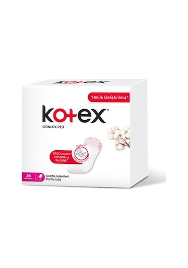 Kotex Anydays Normal Günlük Ped 56'lı