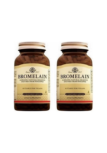Solgar Bromelain 150 Mg 60 Kapsül 2 Adet