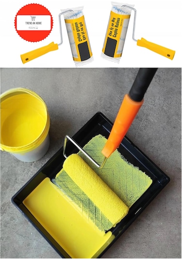 Rulo Boya Fırçası 20 Cm İç Ve Dış Cephe Duvar Tavan Vernik , Boy