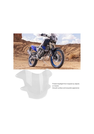 Hallow-motosiklet Far Koruyucu Koruma, Akrilik Motosiklet Lmk00304-tr