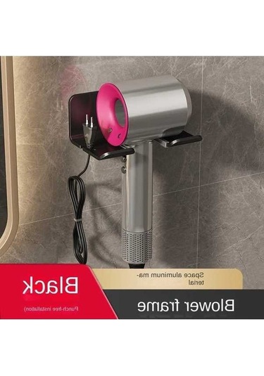 Maoyaya Saç Kurutma Makinesi Tutucu, Banyo Saç Düzleştirici Standı, Çok Renkli Tırnak Seti Çok Renkli