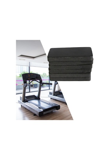 Suntek 6x Koşu Bandı Mat Taşınabilir Eva Eğitim Tezgahları Siyah