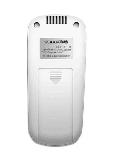 Pazly Lemestar Formaldehit & Voc Hava Kalitesi Ölçer, Pil Dahil, Beyaz Renk