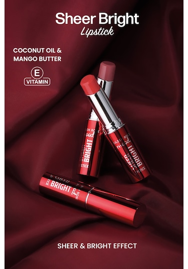 Mood Sheer Parlak Ruj No:108 Rosy Plum 108