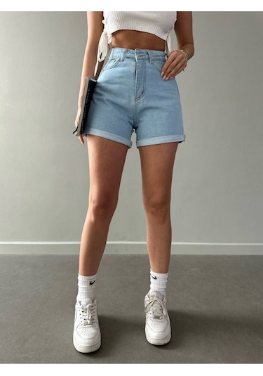Viking'S Line Mom Denim Şort