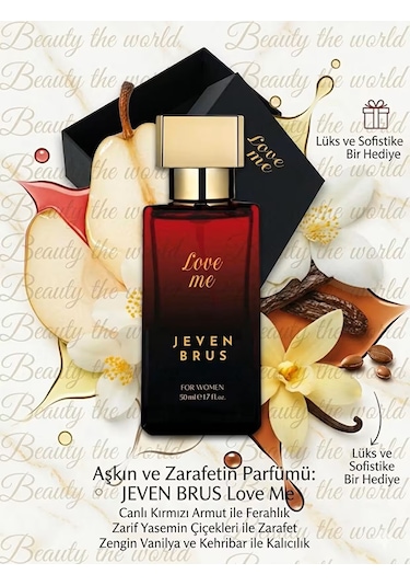 Jeven Brus Love Me Kadın Parfüm EDP 50 ML