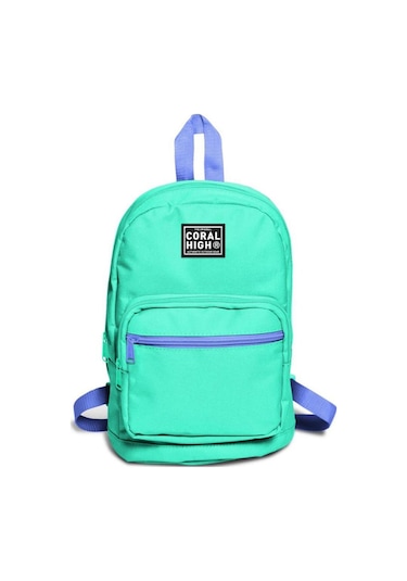 Coral High Su Yeşili Üç Bölmeli Mini Sırt Çantası 24204