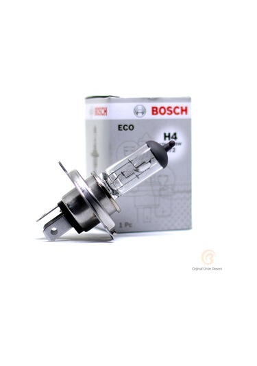 Bosch  Ampul 12V H4 60 55Watt P43T Tırnaklı