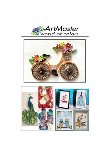 Quilling Seti İnce 5 Mm 1 Paket Karışık Renkli Quling Kağıt Katlama Kıvırma Sanatı Telkari Kuiling