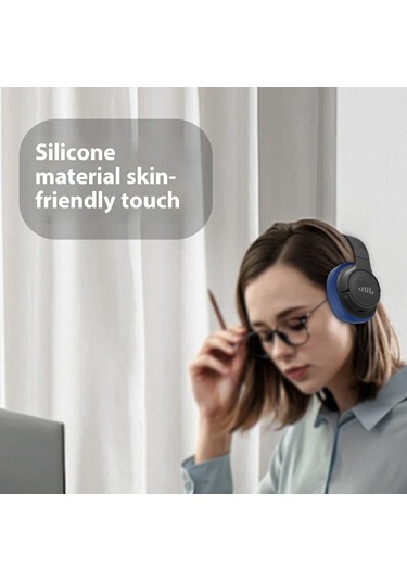 Jbl Tune 770nc İçin 1 Çift Kulaklık Yastığı Silikon Kılıf Kulak İçi Kulaklık Yastığı Koruyucu Kapak - Bej