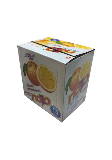 Nazo Portakal Aromalı Toz İçecek 9 Gr X 24 Adet 9 G