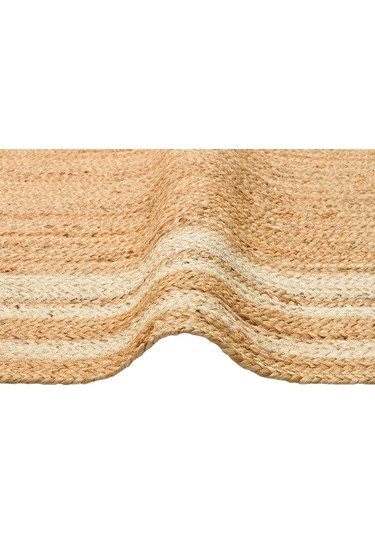 Eko Halı Echo Ech 10 Natural Whıte Xw El Dokuma Naturel Jüt Hasır Halı - 170X240