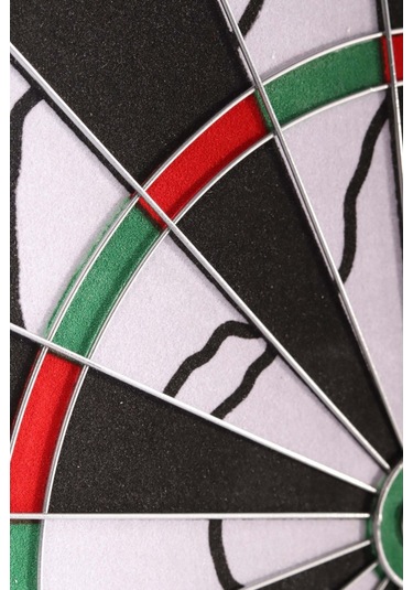 Delta Flocked Dart Seti 45 Cm 18 İnç Büyük Boy + 6 Dart Oku 18 Gr Hedef Tahtası Sdf76