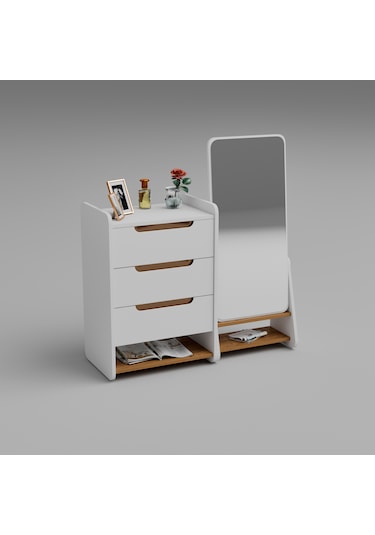 Sahra Yatak Odası Takımı 6 Kapılı Gardırop 100% Mdf Bazalı