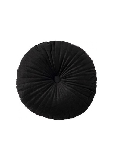 Yuvarlak Puf Atmak Yastık Tatami Yastık Ev Dekoratif Kanepe No.19 Ekru