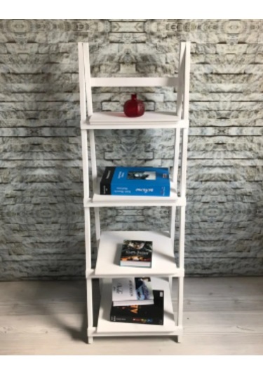 Çiçeklik Havluluk 4 Bölmeli Raf Ve Kitaplık Çok Amaçlı