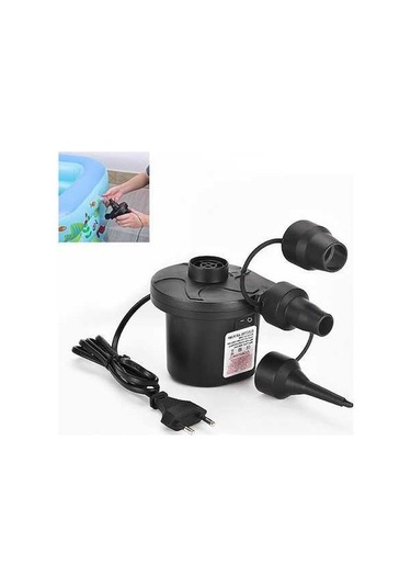Fastbuy 50w Elektrikli Hava Pompa - 110-240v, Şişirme/boşaltma, 3 Adaptör, Ev Ve Araç İçin