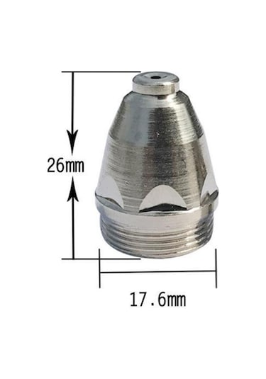 Suntek P80 Plazma Kesme Meşalesi Ucu Elektrot Nozulu 1.5mm 80a