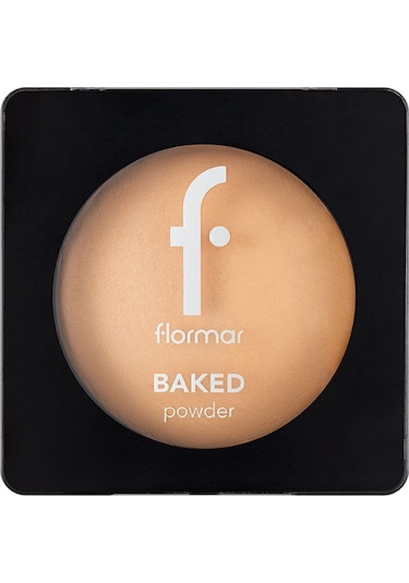 Flormar Yoğun Pigmentli Fırınlanmış Mat Pudra  - Baked Powder - 034 Honey Beige - 8682536053617