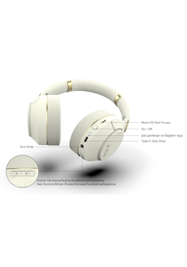 Inca IBK-503B Bluetooth 5.3 Oyuncu Kulaklığı