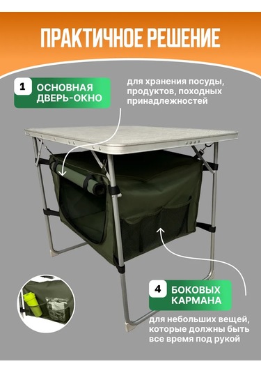 Lekatur Katlanabilir Kamp Masası İçin Düzenleyici 294481522 Bataklık