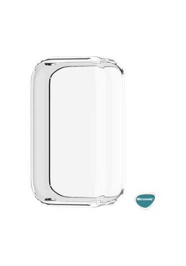 Microsonic Xiaomi Smart Band 8 Pro Kılıf 360 Full Round Soft Silicone