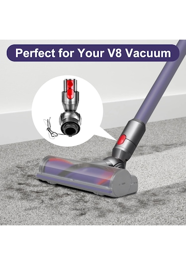 V8 V10 Elektrikli Süpürge İçin Tekerlekler Tamir Parçaları İle Doğrudan Tahrik Kafası Dirsek Konektörü 5