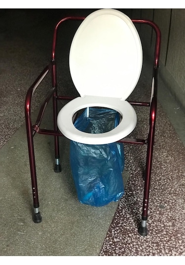 Hasta Tuvaleti Kamp Tuvaleti Poşetli Wc