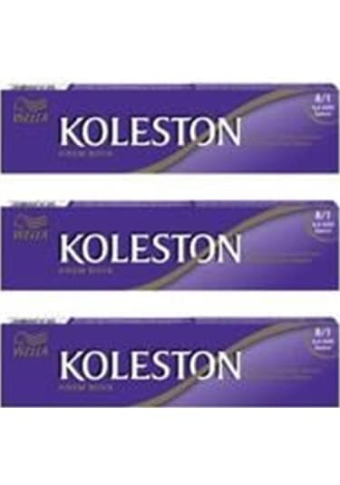 Koleston Tüp Boya 8.1 Küllü Açık Kumral 3Adet