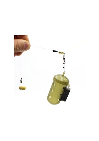 20 Adet Sazan Balıkçılık Hızlı Değişim Besleyici Döner Besleyici Döner Yapış Mücadele Konektörü - 17mm