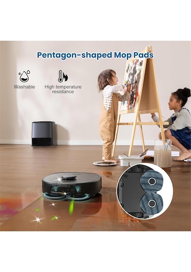 Leasetake Eufy X10 Pro Omni Elektrikli Süpürge İçin Yedek Parçalar Ana Yan Fırça Filtre Torbası Paspas Pedleri Elektrikli Süpürge Aksesuarları Leasetake Eufy X10 Pro Omni Elektrikli Süpürge İçin Yedek Parçalar Ana Yan Fırça Filtre Torbası Paspas Pedleri Elektrikli Süpürge Aksesuarları