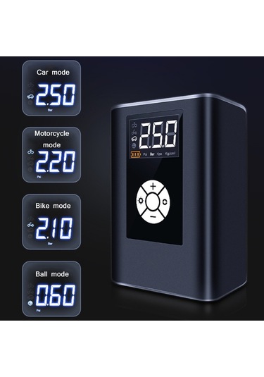 Jm-8804 Araba Yüksek Basınçlı Yüksek Güçlü Lastik Hava Kompresör & Hava Pompası Kablosuz Versiyon