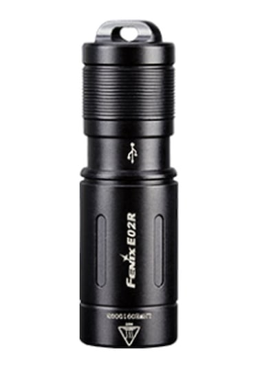 Fenix E02r 200 Lümen El Feneri Siyah