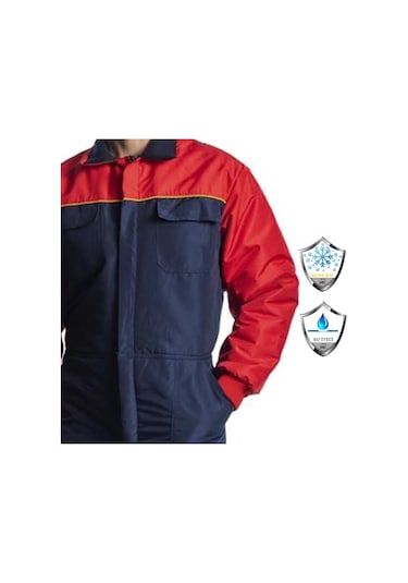 Şensel, Reflektörlü Soğuk Hava Tulumu, Lacivert-Kırmızı-55E2652-