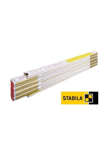 Stabıla 1128 Mafsallı Ahşap Metre gizli Perçin