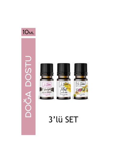 Le Balvo Muz + Tutti Frutti + Vanilya Uçucu Yağ 10 ML