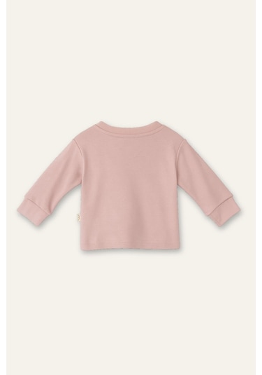 Mininio Unisex Bebek Organik İkili Takım - Pudra Pudra
