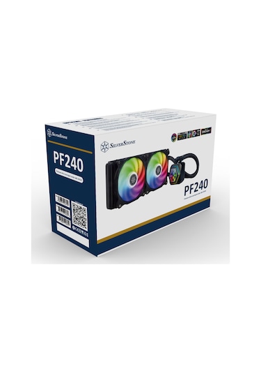 SilverStone PF240 ARGB v2 2x12cm Sıvı Soğutucu SST-PF240-ARGB-V2
