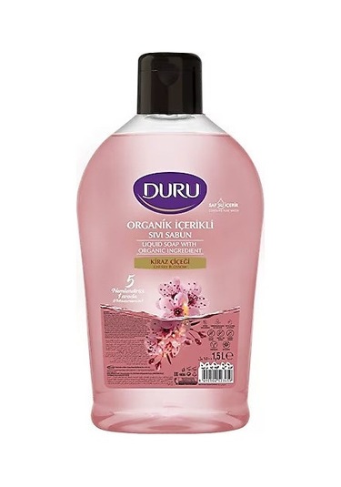 Duru Sıvı Sabun 1500 Ml X 3 Lü Karma Paket Zeytinyağı-hind.cevizi-kiraz