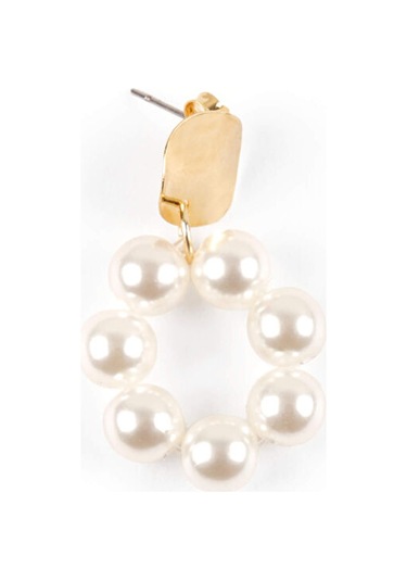 İncili Küpe S26kup008 Us26kup00874 çok renkli