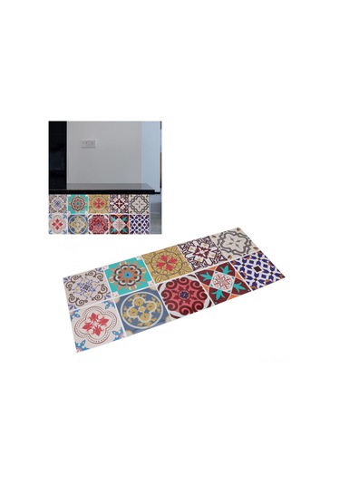 Hangfox 10 Adet 15x15cm Pvc Mutfak Banyo Merdiven Stickerları - Suya Dayanıklı, Kolay Kurulum, Moroccan Desenli Duvar Ve Zemin Kaplama Rastgele Desen Diğer