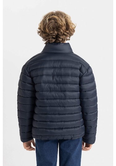 DeFacto Erkek Çocuk Su İtici Yarım Balıkçı Yaka Mont C5465A824AUNV165