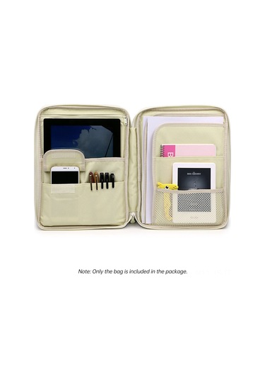 Jeemson Mavi Su Geçirmez Nilon Çanta - A4 Doküman, İpad, Bilgisayar Taşıyıcı - Ofis Ve Belge Saklama Çantası Siyah