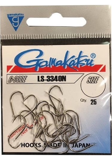 Gamakatsu Ls-3340n No:7 Nikel Olta İğne İğnesi 25adt