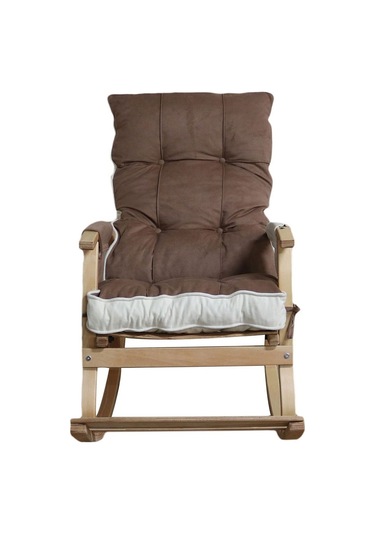 Ivo Office Padişah Ahşap Çift Minderli Çift Cepli Sallanan Sanda