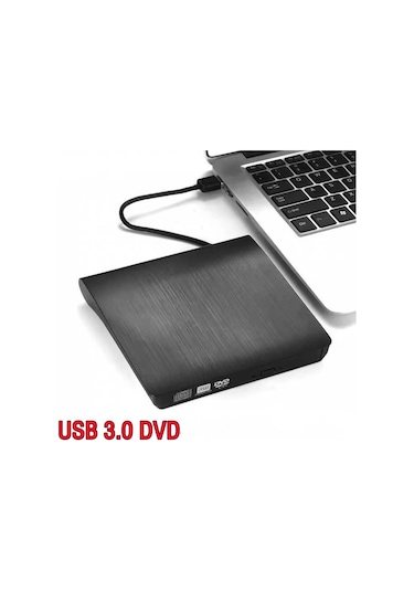 Techtic Usb 3.0 Harici Dvdrw Slim External Cd Dvd Yazıcı Okuyucu