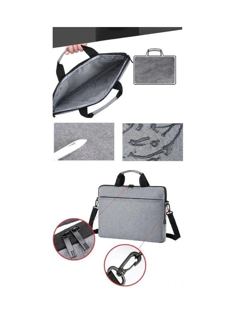 Skycity 15.6 İnç'e Kadar Su Geçirmez Laptop Çantası, İki Kollü Ve Askılı Tasarım, İş/seyahat/okul İçin Geniş Bölmeli, Doküman Ve Aksesuar Çantası