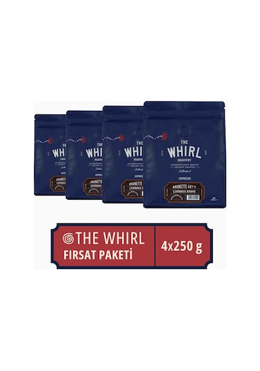 The Whirl Espresso Brunette 441°F Çekirdek Kahve 4'lü