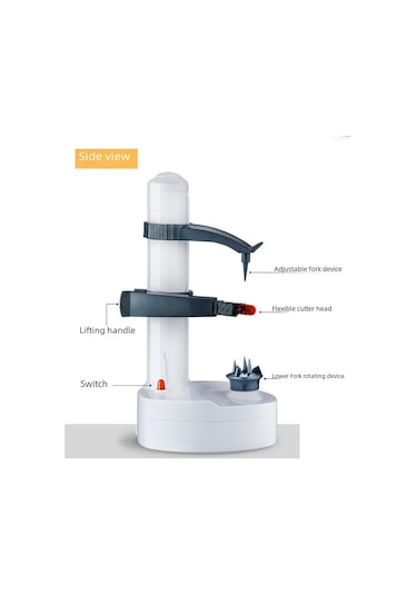 Suntek Elektrikli Otomatik Soyucu Mango Turp Havuç Için Sabit Beyaz Diğer