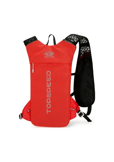 Vanaheimr Hafif Su İçme Sırt Çantası Büyük Kapasiteli Koşu Sırt Kırmızı Kızıl